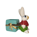 Ver imagem 6 de Coelho Puxando em Cerâmica:verde