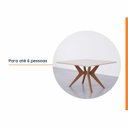 Ver imagem 5 de Mesa de Jantar Quadrada 6 Lugares 1,30m Salgueiro CabeCasa MadeiraOriginals