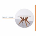 Ver imagem 5 de Mesa de Jantar Redonda 4 Lugares 1,18m Salgueiro CabeCasa MadeiraOriginals