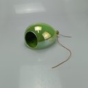 Ver imagem 7 de Vaso Decorativo de Cerâmica Verde 11x15x20cm Enfeite Sala Mesa Estante Aparador
