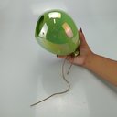 Ver imagem 6 de Vaso Decorativo de Cerâmica Verde 11x15x20cm Enfeite Sala Mesa Estante Aparador