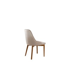 Conjunto Mesa Tampo com Vidro com 6 Cadeiras Madeira Maciça Jazz Yescasa - 9
