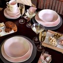 Ver imagem 2 de Jogo de Jantar em Porcelana Ryo com 20 Peças Oxford Pink Sand