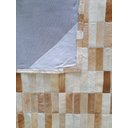 Ver imagem 4 de Tapete de Couro Natural Tijolinho Bege 2,00 X 1,50 M