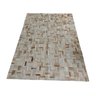 Tapete de Couro Natural Tijolinho Bege 2,00 X 1,50 M - 1