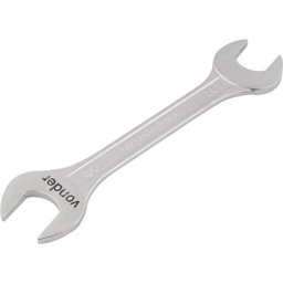 Chave fixa 24x26mm cromo vanádio fosco cartela - Vonder - 1