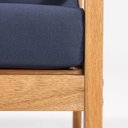 Ver mais imagens de Poltrona para Jardim em Madeira Maciça Riade