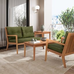 Poltrona para Jardim em Madeira Maciça Riade - 2