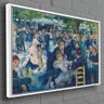 Quadro O Baile de Moulin de la Galette Pierre Auguste Renoir:150x100/BRANCA - 8