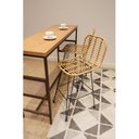 Ver mais imagens de Conjunto 4 Banquetas Nassau em Aço e Fibra Sintética