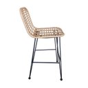 Ver imagem 6 de Conjunto 4 Banquetas Nassau em Aço e Fibra Sintética