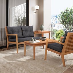 Poltrona para Jardim em Madeira Maciça Riade - 2