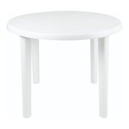 Mesa Plástica Redonda Desmontável 745x860x860mm Jsn - 2