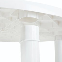 Mesa Plástica Redonda Desmontável 745x860x860mm Jsn - 5