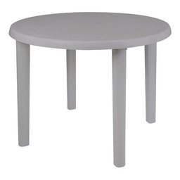 Mesa Plástica Redonda Desmontável 745x860x860mm Jsn - 1