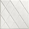 Painel 3d Diamante Adesivo 70x70x0,8 Cm - 3