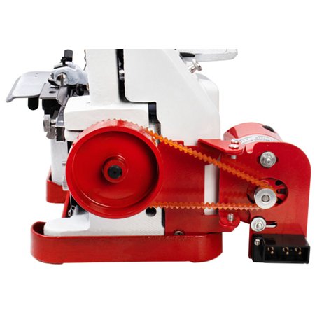 Overlock Semi Industrial-sun Special Vermelha+mesa 80 Cm