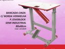 Ver imagem 3 de Overlock Semi Industrial-sun Special Vermelha+mesa 80 Cm