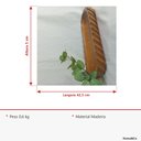 Ver imagem 4 de Centro de Mesa Decorativo de Madeira Natural 5x42x14cm Sala Jantar Decoração