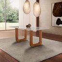 Ver imagem 6 de Mesa de Jantar 6 Lugares Jazz 180x90cm em MDF Cinamomo/Off White Yescasa Marrom