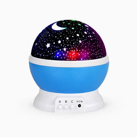 Luminária Star Master 360º: Projeção de Estrelas e Galáxia
