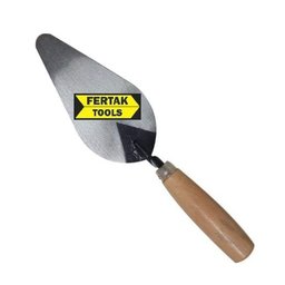 Colher de Pedreiro Reforçada Redonda 10"- Fertak - 3