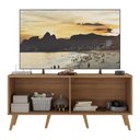 Ver imagem 4 de Rack Tv até 50 Polegadas 4 Portas Retrô com Espelhos Multimóveis Mp1082 Rustic/natural