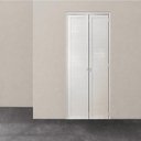 Ver imagem 2 de Porta de Correr Alumínio Branco Camarão Lambril Maxx - 210x100 - Direita
