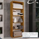 Ver mais imagens de Armário Multiuso 2 Portas Caique Branco/Cinamomo/Off White