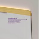 Ver imagem 5 de Bicama Infantil com LED e Grades de Proteção Petit Casatema MadeiraOriginals Branco/Mel