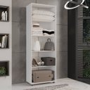 Ver imagem 4 de Armário Multiuso 2 Portas Caique Branco
