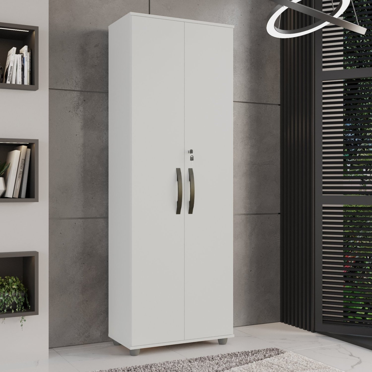 Armário Multiuso 2 Portas Caique | MadeiraMadeira