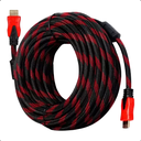 Ver mais imagens de Cabo Hdmi 10 Metros 1.4 Full Hd 1080p Malha Nylon Blindado