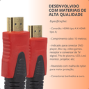Ver imagem 5 de Cabo Hdmi 10 Metros 1.4 Full Hd 1080p Malha Nylon Blindado