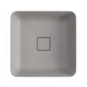 Ver imagem 3 de Cuba De Sobrepor Deca Slim 40X40 L.21040.85 Quadrada Soft Antracite