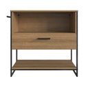 Ver imagem 3 de Gabinete para Banheiro 80cm P1028 Mel sem Cuba