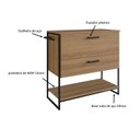 Ver imagem 6 de Gabinete para Banheiro 80cm P1028 Mel sem Cuba