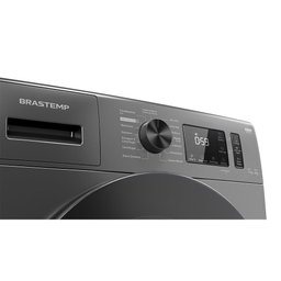 Lava e Seca Brastemp 11 Kg/6 Kg Titanium com Smart Sensor By Ai - Bno11as - 6