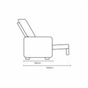 Ver imagem 5 de Poltrona Reclinável em Dois Estágios Parma