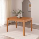 Ver imagem 1 de Mesa Extensível Retangular Tarsila CabeCasa MadeiraOriginals Marrom/Champagne