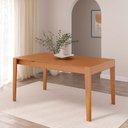 Ver imagem 2 de Mesa Extensível Retangular Tarsila CabeCasa MadeiraOriginals Marrom/Champagne