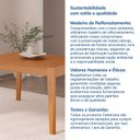 Ver imagem 7 de Mesa Extensível Retangular Tarsila CabeCasa MadeiraOriginals Marrom/Champagne