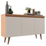 Buffet 3 Portas 136cm Retrô Elza Yescasa - 3