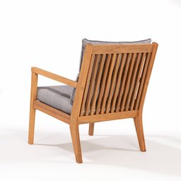 Poltrona para Jardim em Madeira Maciça Riade - 6