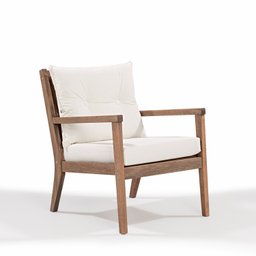Poltrona para Jardim Acquablock em Madeira Maciça Riade - 1