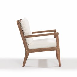 Poltrona para Jardim Acquablock em Madeira Maciça Riade - 5