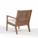 Ver imagem 7 de Poltrona para Jardim Acquablock em Madeira Maciça Riade Marrom/Stain Castanho/Cru