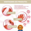 Ver imagem 3 de Papel de Parede Folhagem Jardim Vertical Jardim Inverno Dekorafacil Adesivo Efeito Jardim Vertical J