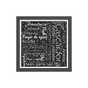 Ver imagem 1 de Quadro Quadrado Gírias De Mineiro 24x18cm:Madeira branca