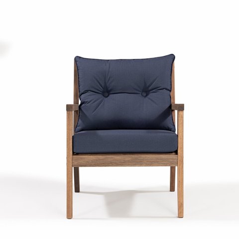 Poltrona para Jardim em Madeira Maciça Riade